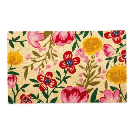 Made4Mansions 18 x 30 in. Bright Blossom Doormat MA2567151